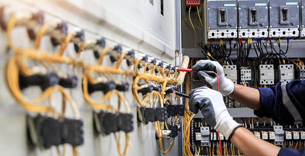 Professional Electrician technician working in Denton, NC